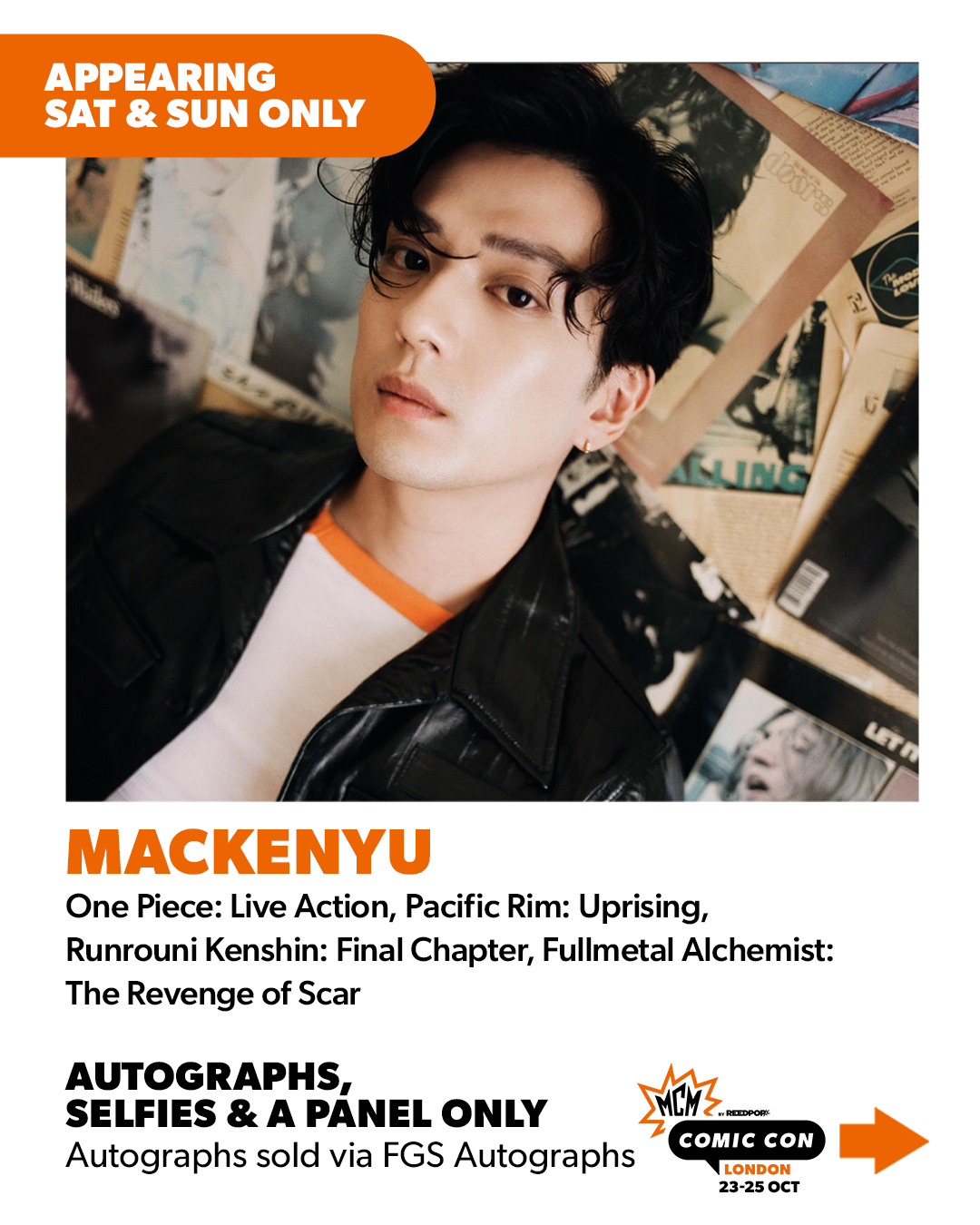 Mackenyu Saturday Autograph MCM