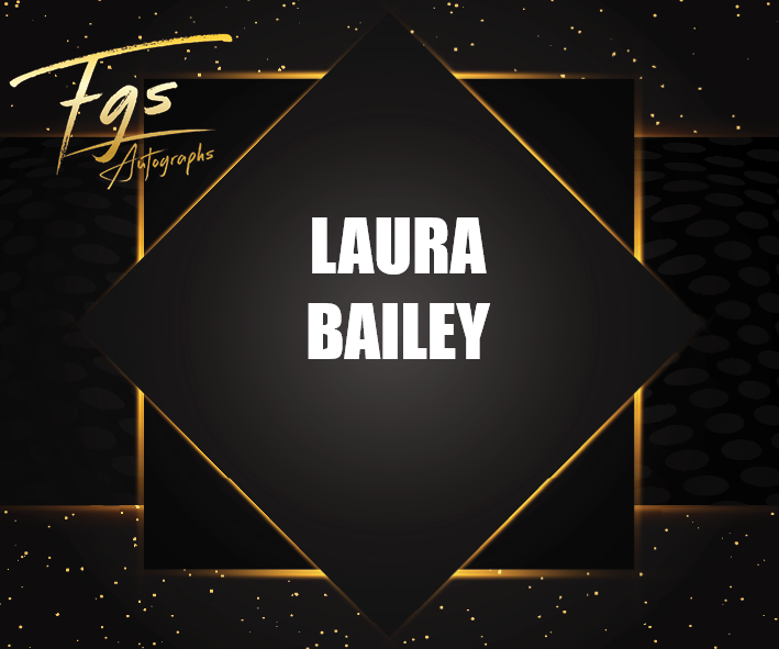 Laura Bailey Autograph/Quote