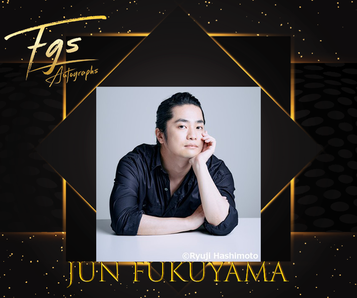 Jun Fukuyama Autograph "Send in"