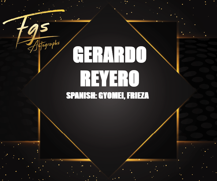 Gerardo Reyero Autograph/Quote