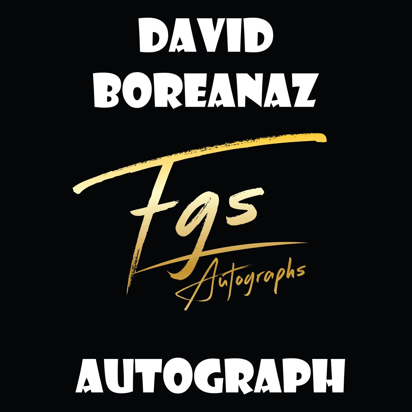 David Boreanz Autograph