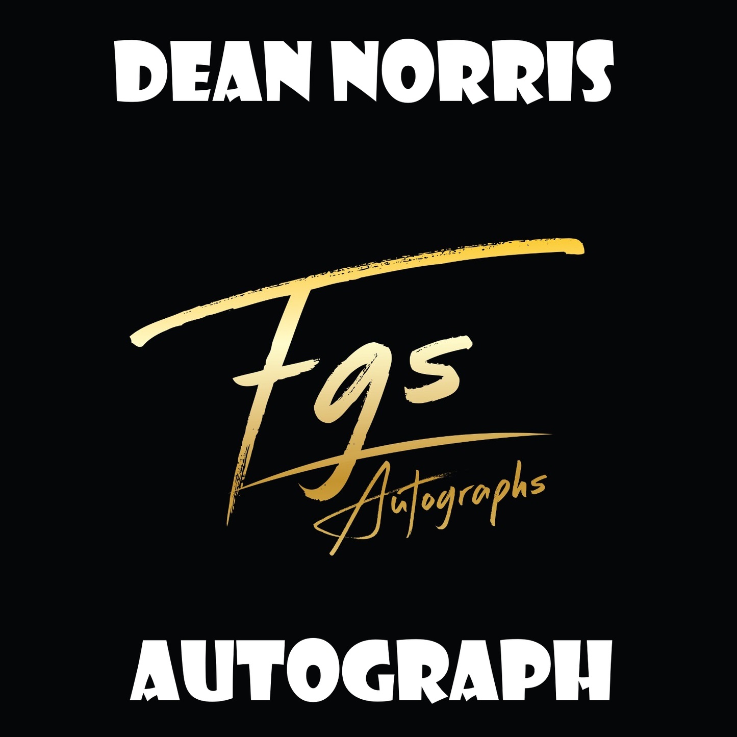 Dean Norris Autograph