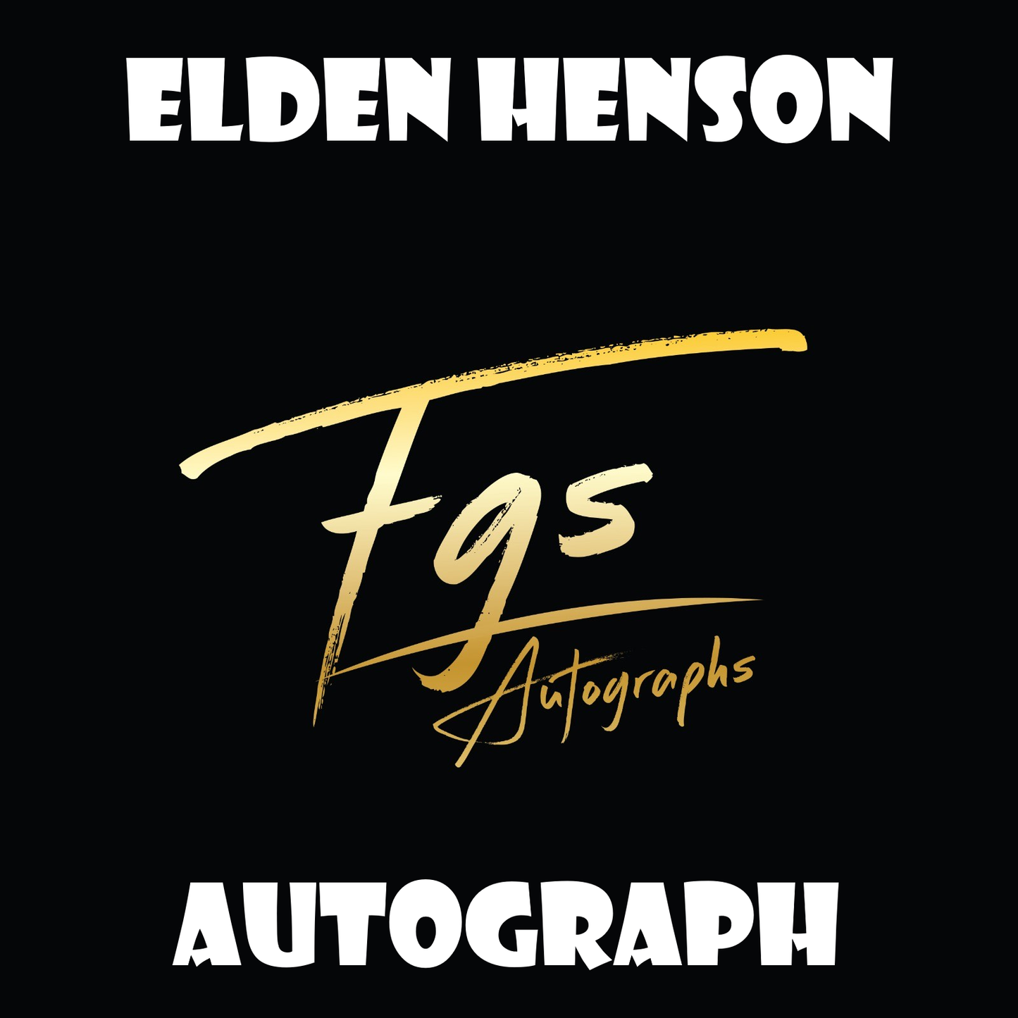 Elden Henson Autograph