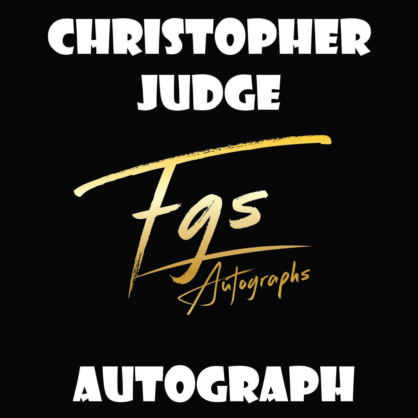 Christopher Judge Autograph/Quote