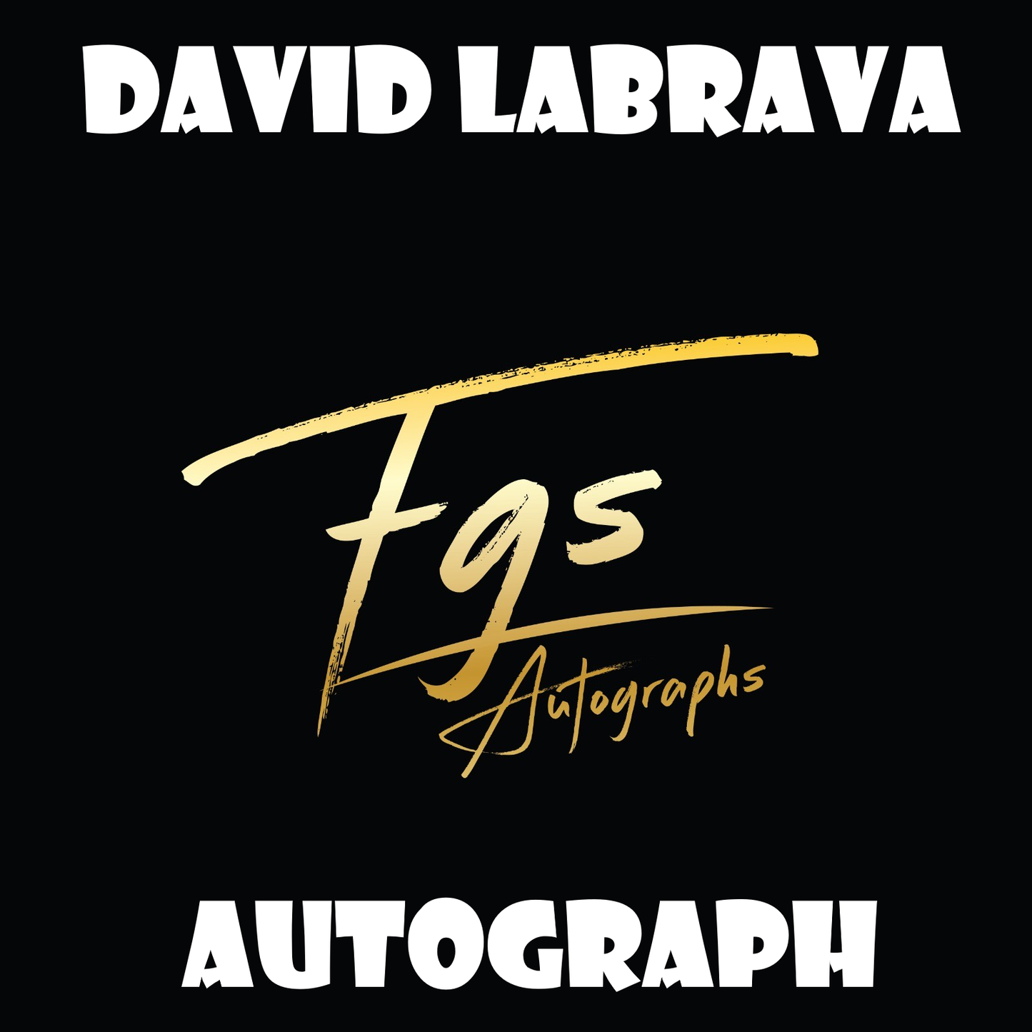 David Labrava Autograph