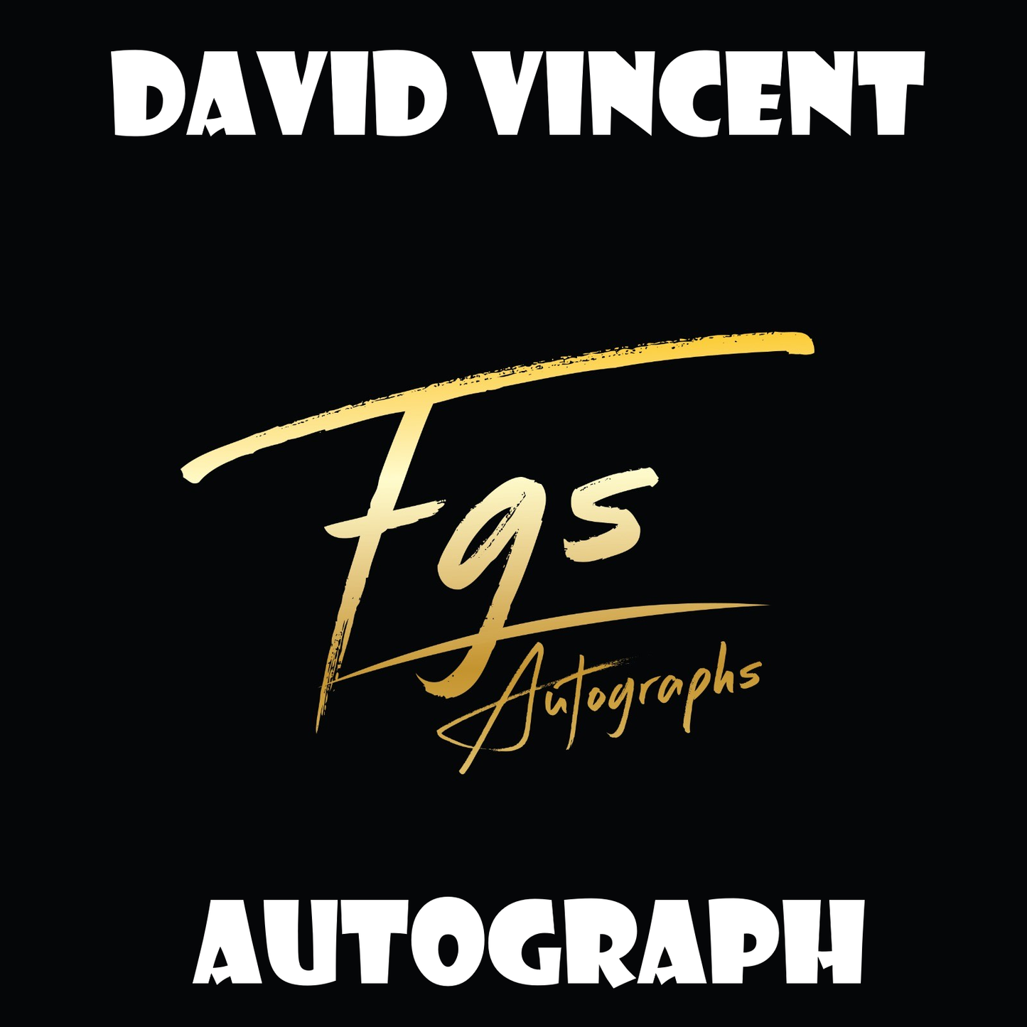 David Vincent Autograph/Quote