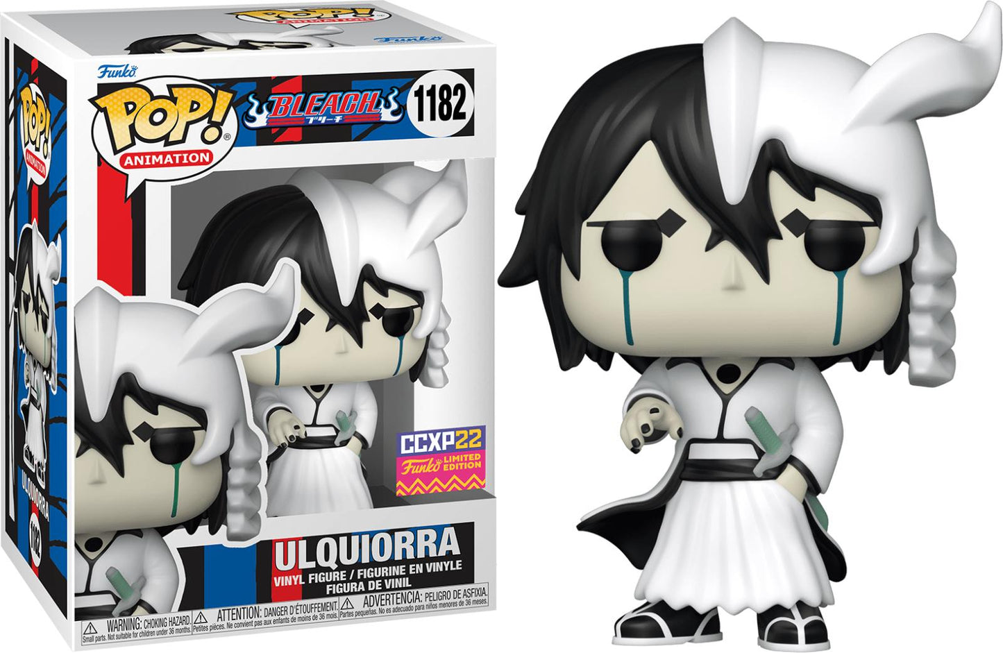 Funko Pop Bleach Ulquiorra CCPX22 Brazil Convention Exclusive 2022
