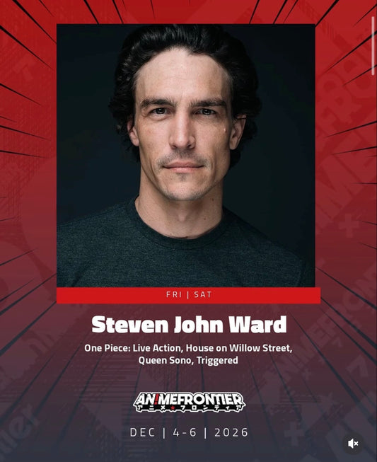 Steven Ward Autograph Anime Frontier