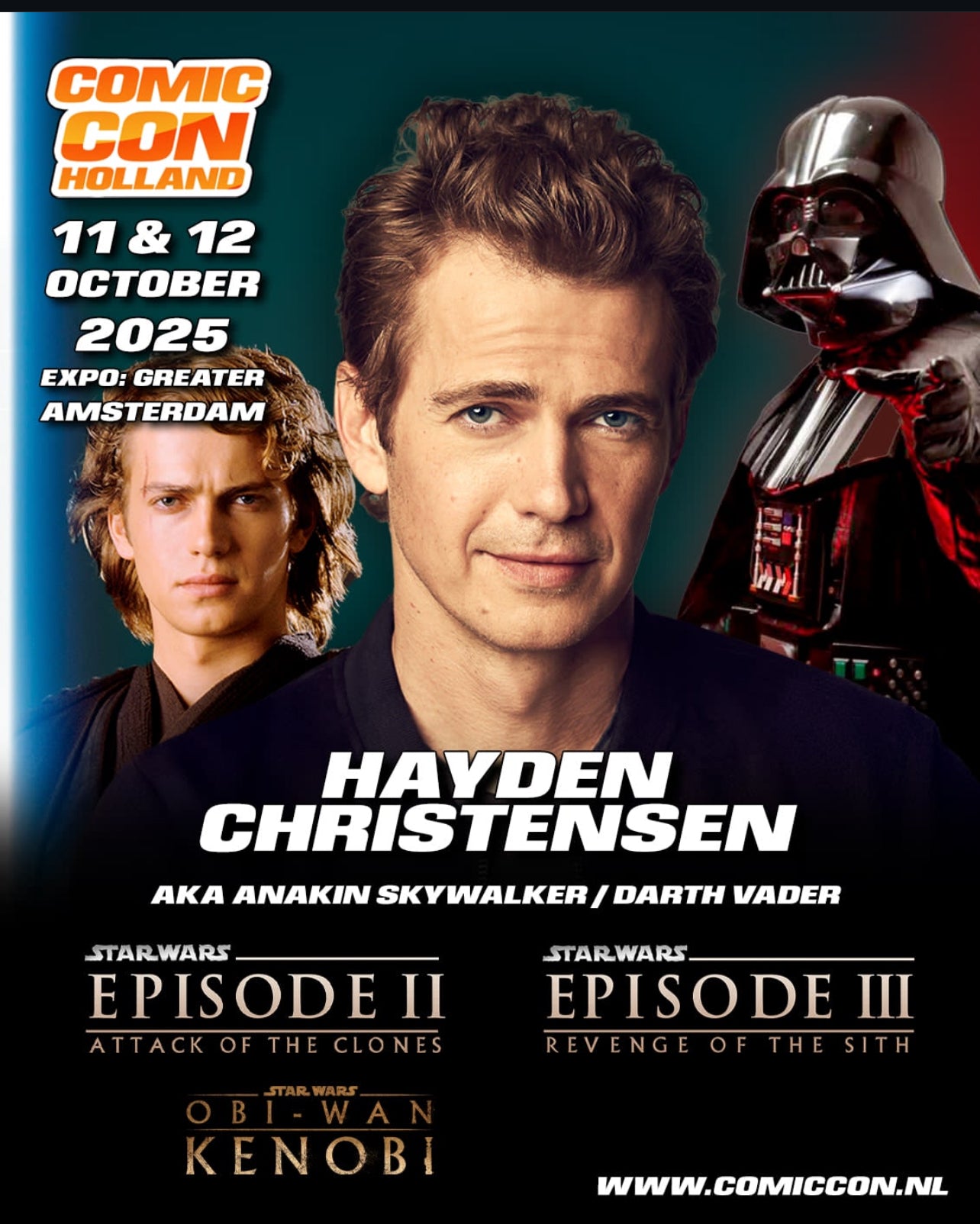 Hayden Christensen Autograph and Character Name
