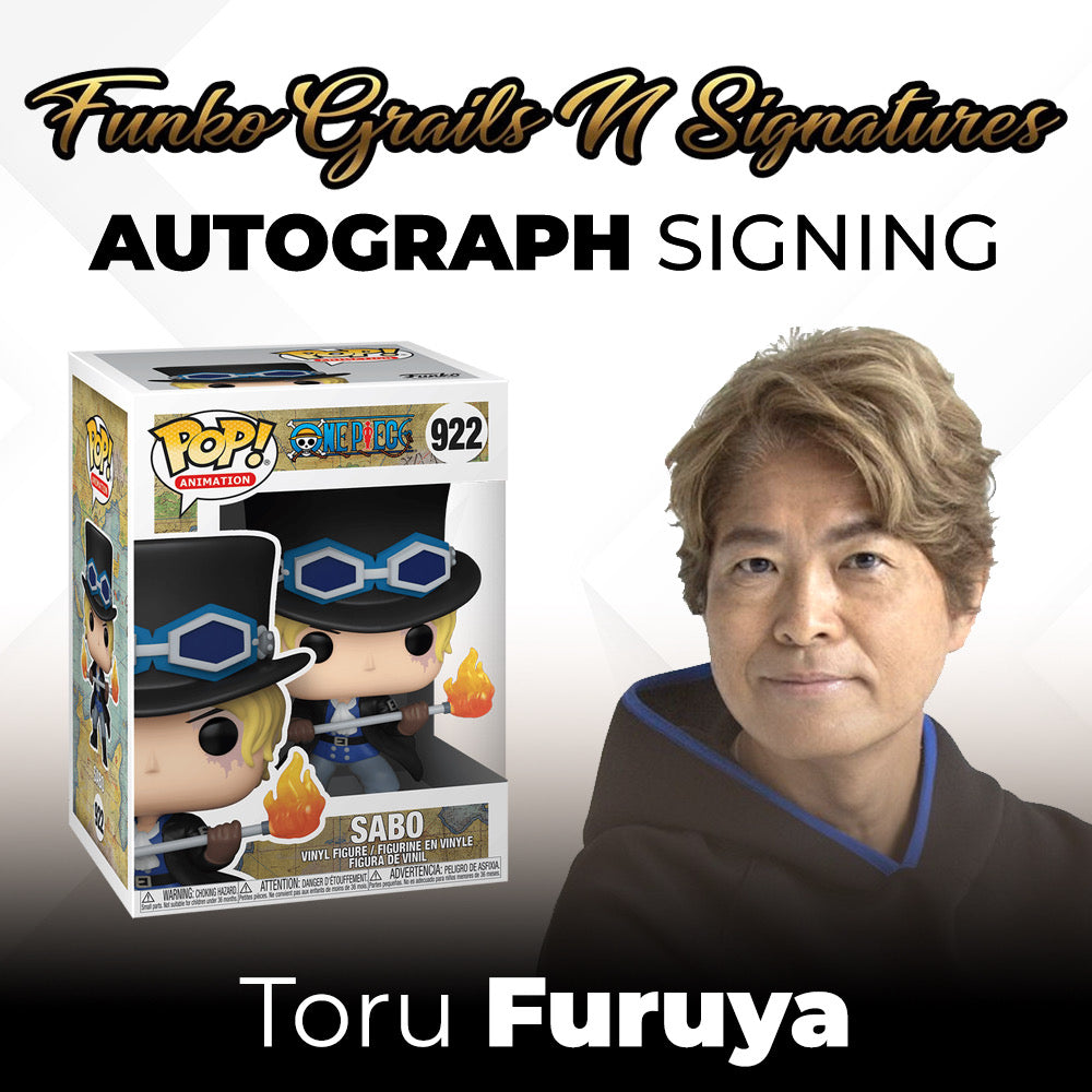 JYB and Toru dual signed Sabo Funko