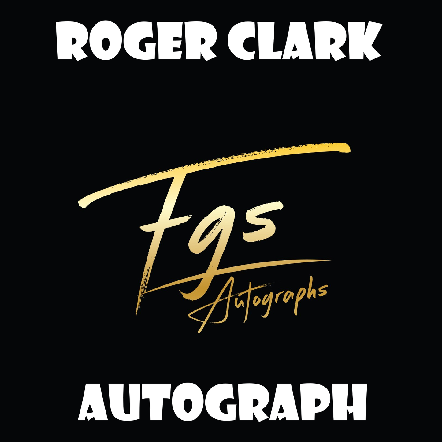 Rodger Clark Autograph