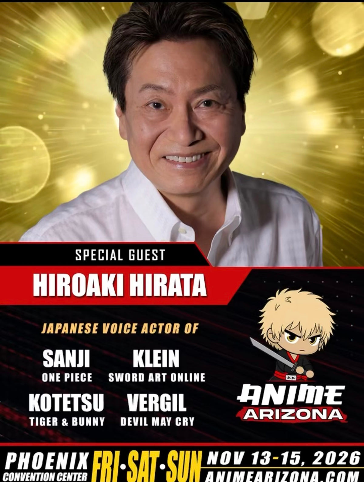 Hiroaki Hirata Anime AZ Autograph Sunday