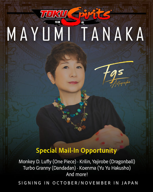 Mayumi Tanaka Autograph