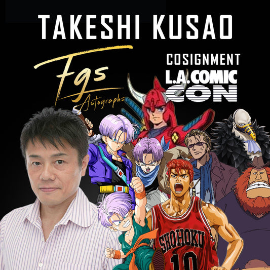 Takeshi Kusao Autograph