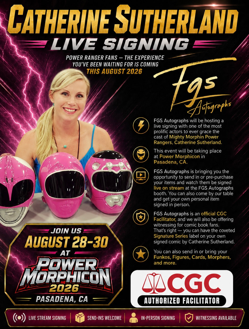 Catherine Sutherland Autograph