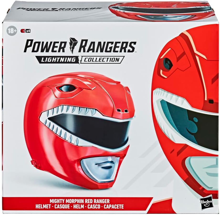 Power Rangers PRG LC MMPR RED Ranger Helmet