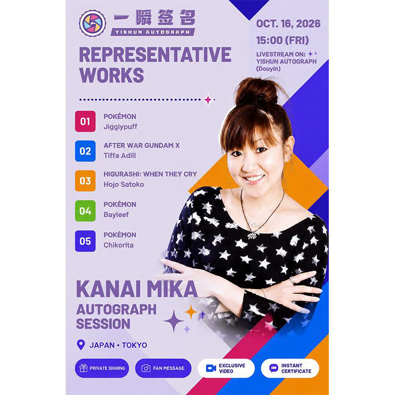 Kanai Mika Character Name Add on