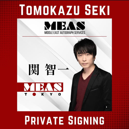 Tomokazu Seki Autograph/Quote