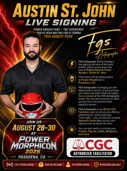 Austin St John Autograph