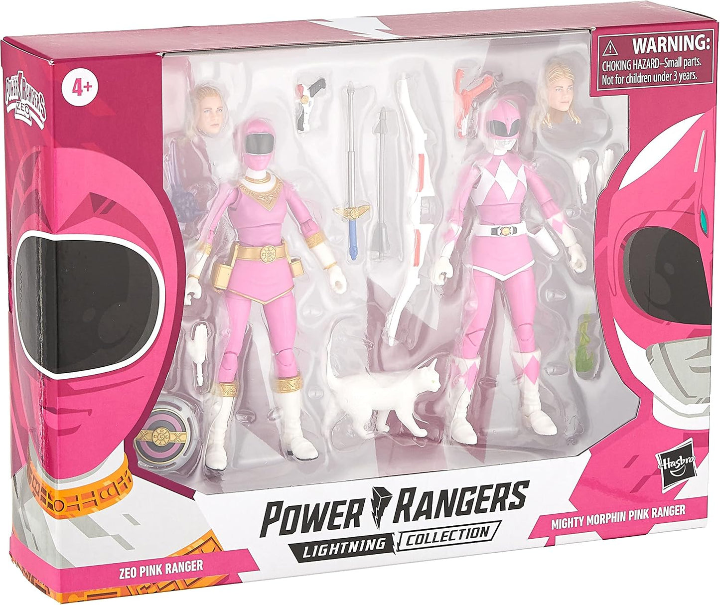Power Rangers Lightning Collection Mighty Morphin Pink Ranger and Zeo Pink Ranger Exclusive