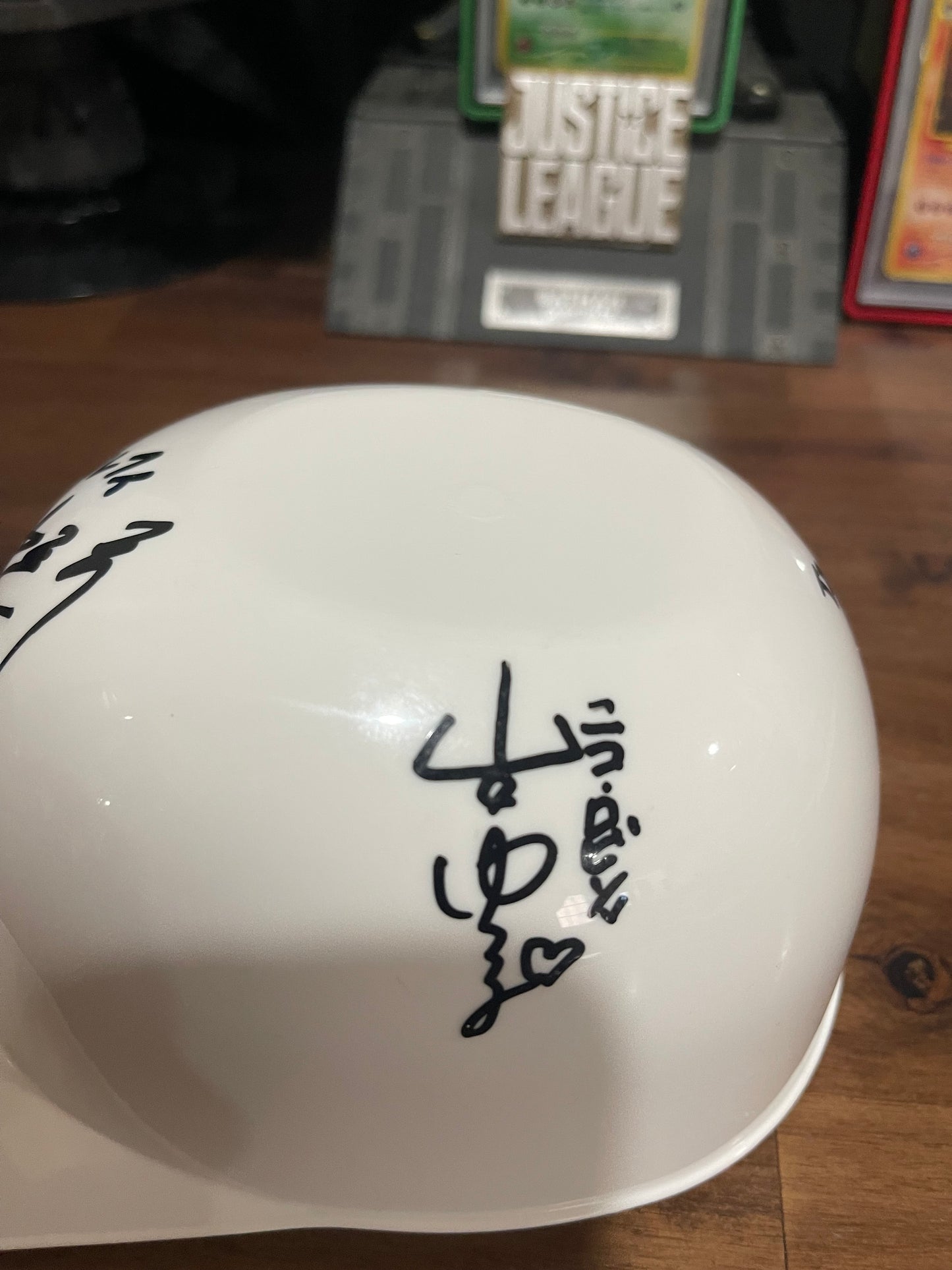 Signed One Piece Baseball Mini Helmet by Tanaka