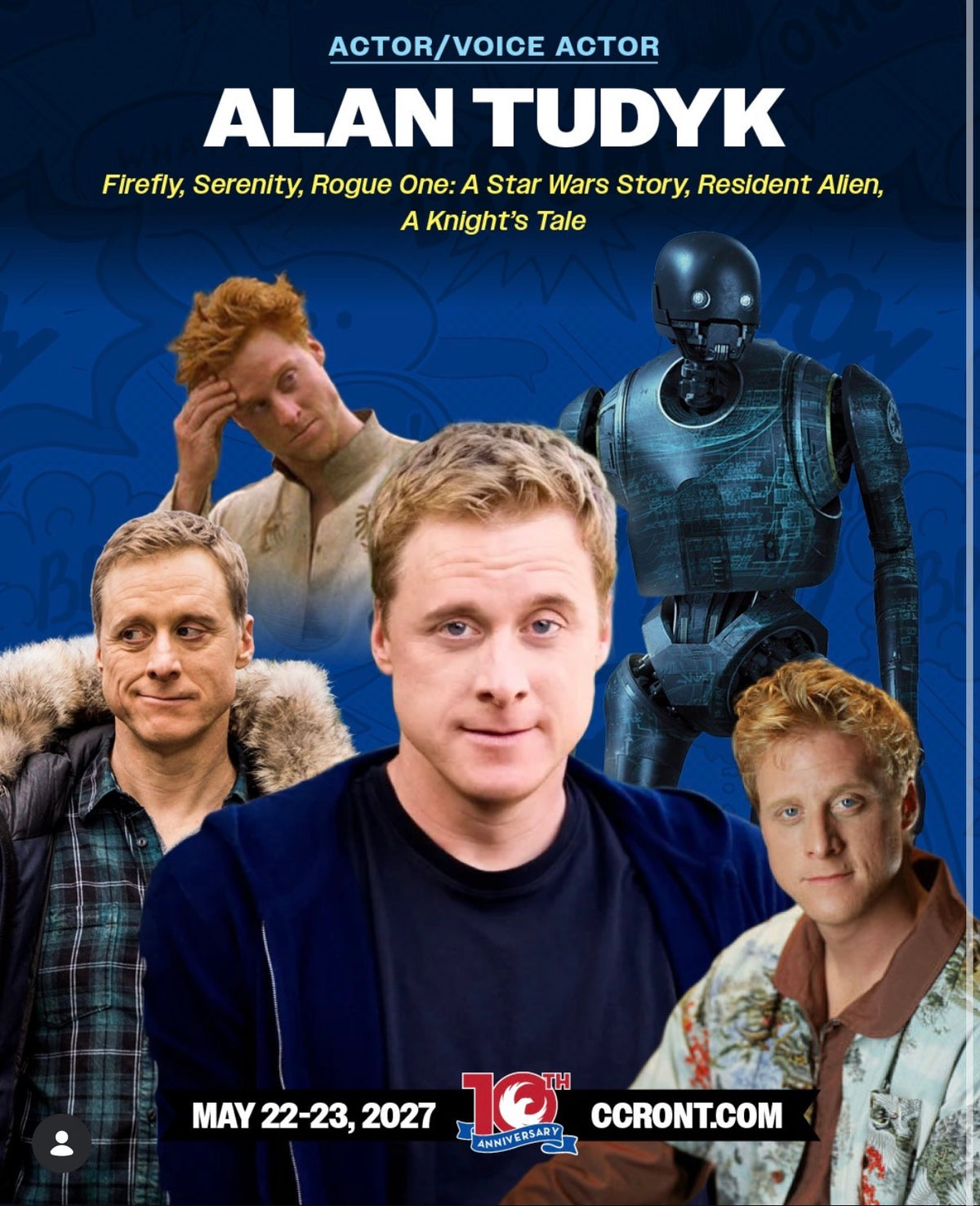 Alan Tudyk Autograph