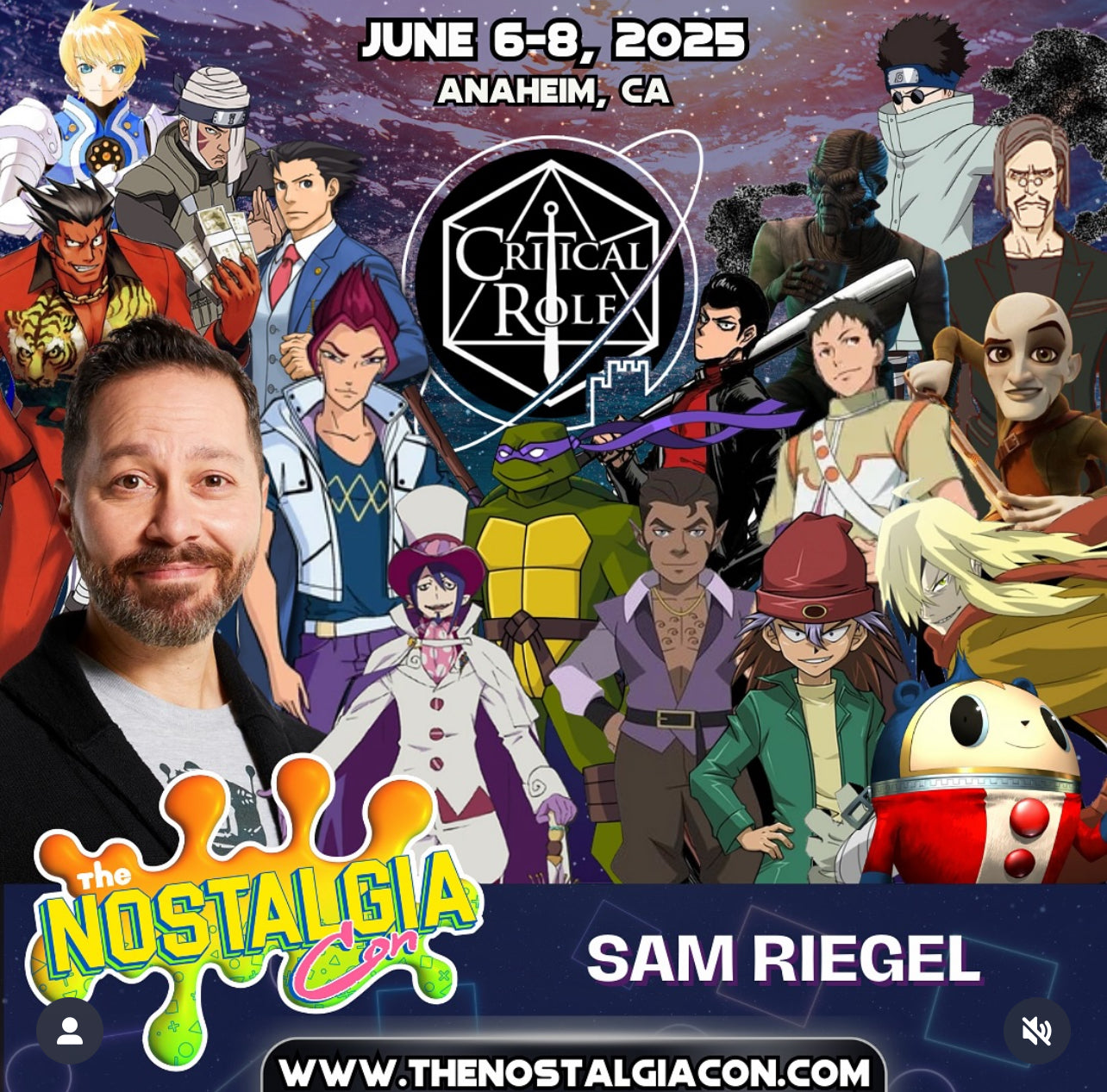 Sam Riegel Autograph