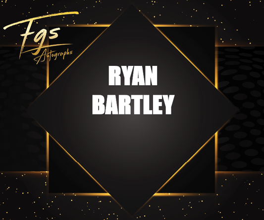 Ryan Bartley Autograph/Quote