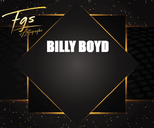 Billy Boyd Autograph/Quote