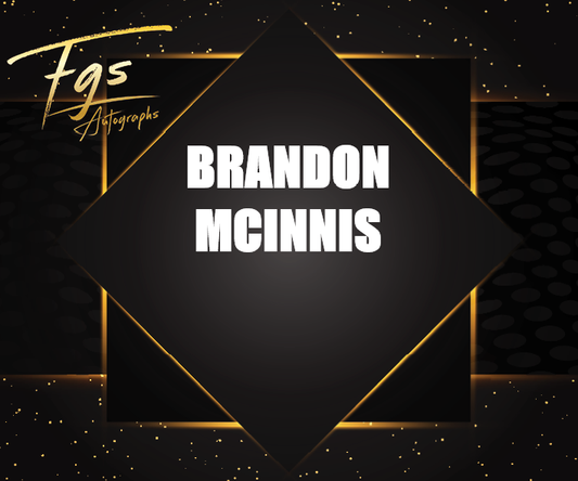 Brandon Mcinnis Autograph/Quote