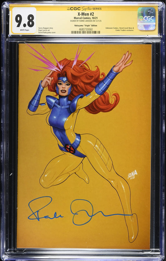 X-Men 2 10/21 Marvel Comics Nakayama "Virgin" Edition (Famke Janssen)