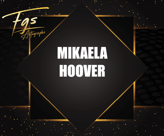 Mikaela Hoover Autograph