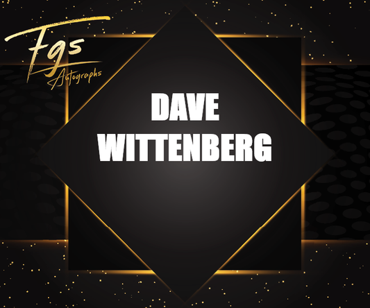 Dave Wittenberg Autograph/Quote