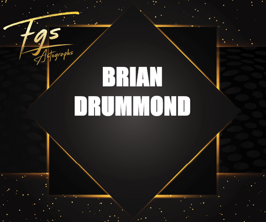 Brian Drummond Autograph/Quote