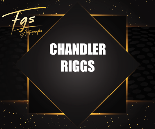 Chandler Riggs Autograph