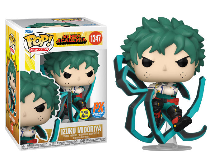 Funko MHA Izuku Midoriya Blackwhip Glow-in-the-Dark #1347
