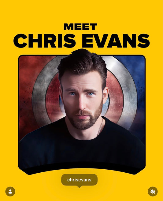 Chris Evans Bulky Autograph