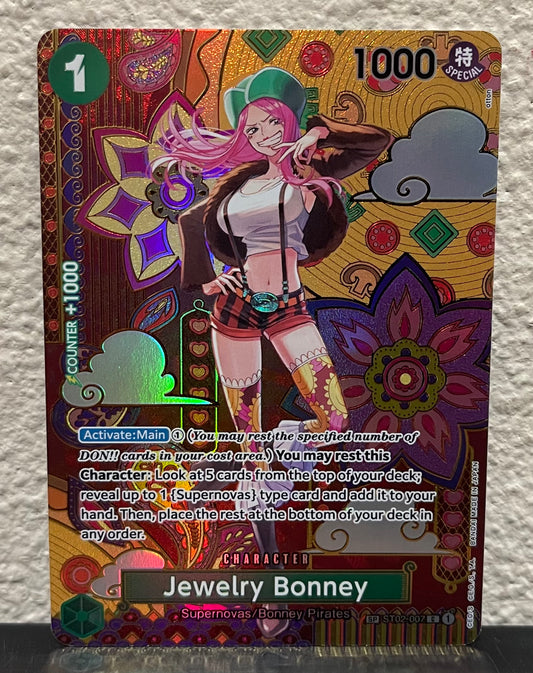 One Piece TCG Jewelry Bonney ST02-007