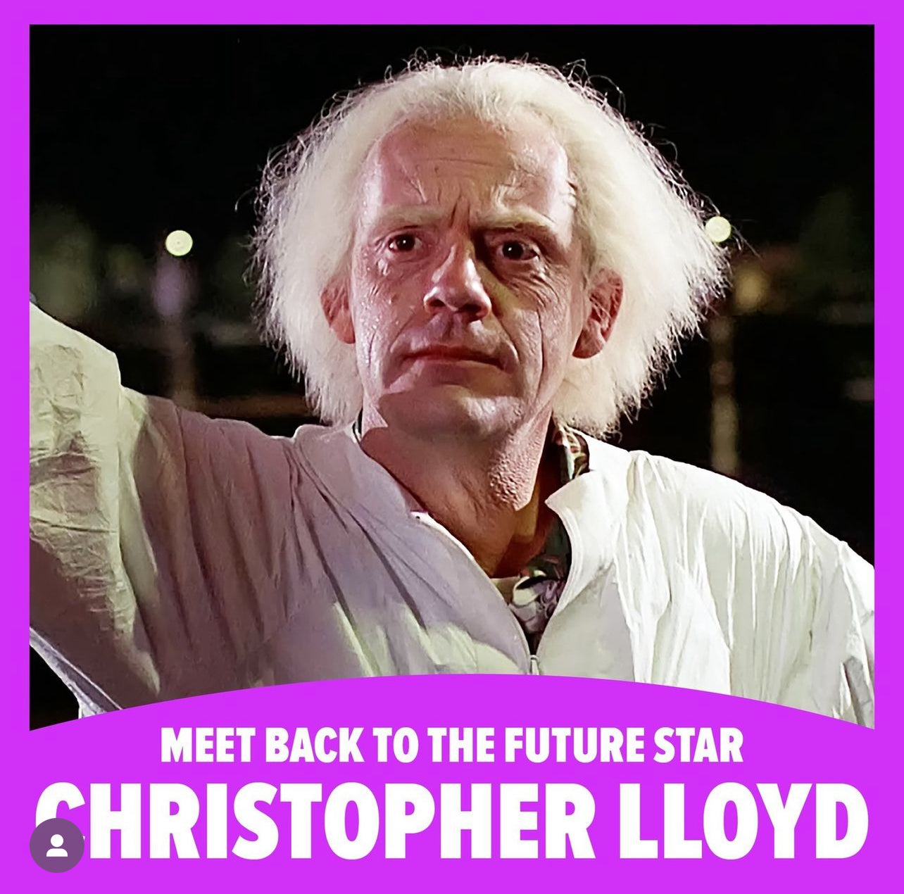 Christopher Lloyd Autograph