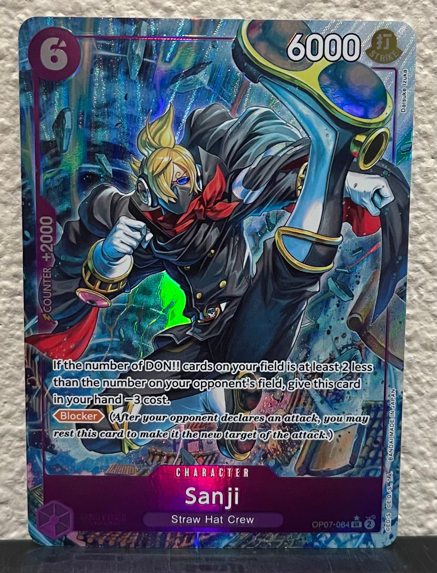 One Piece TCG Sanji OP07-064