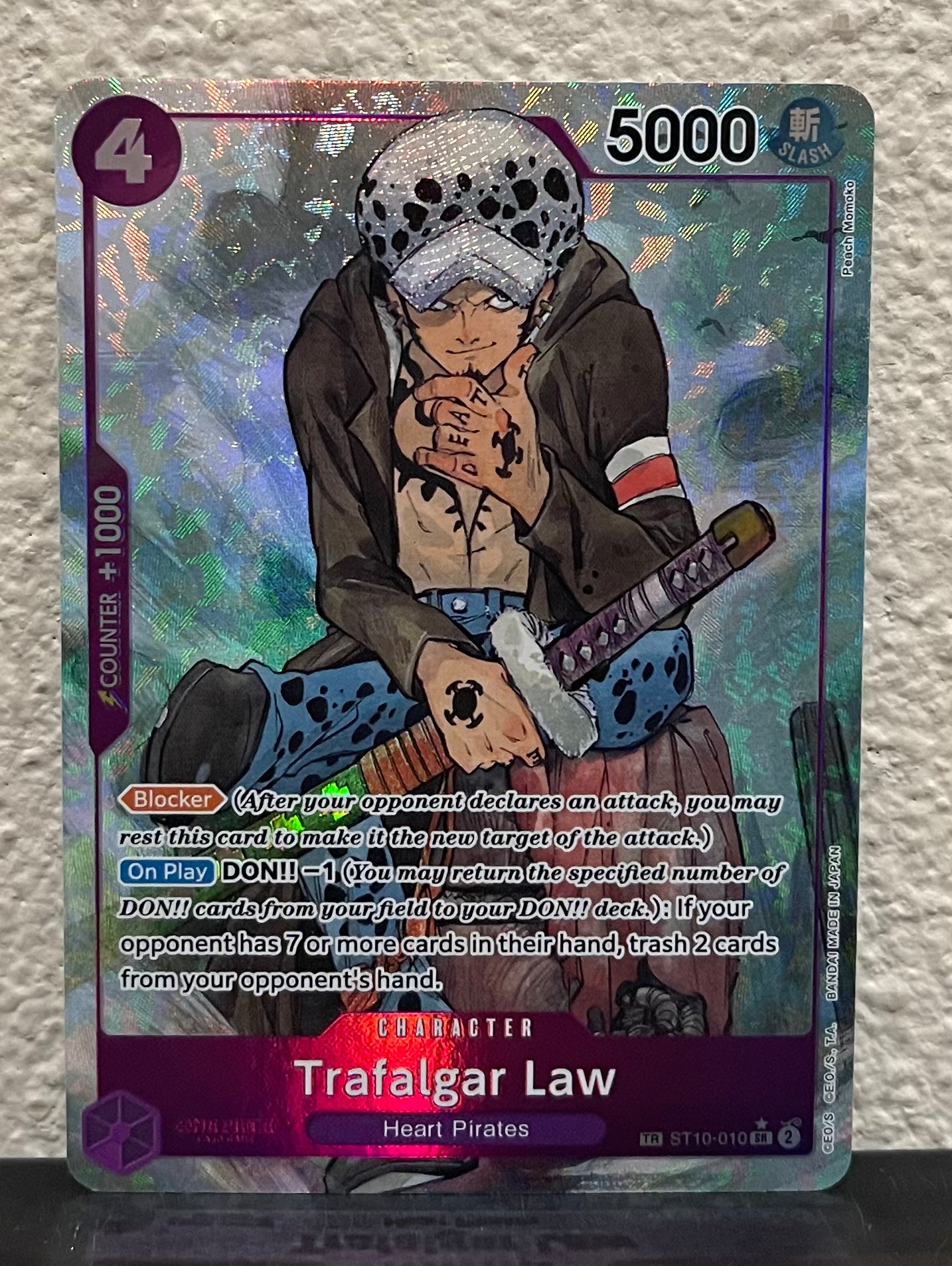 One Piece TCG Trafalgar Law ST10-010