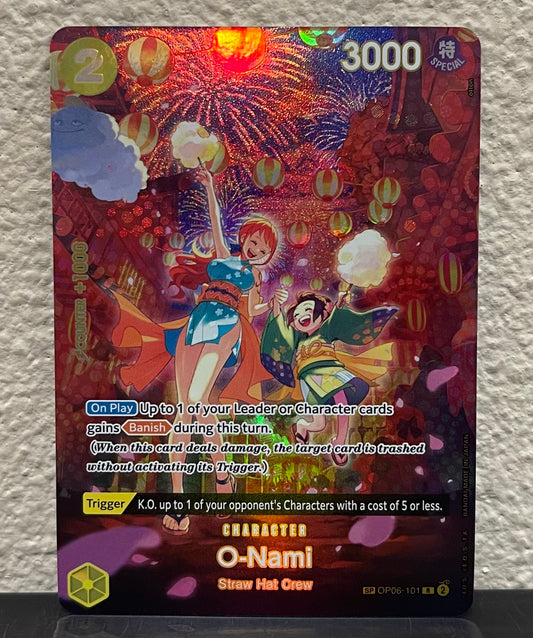 One Piece TCG O-Nami OP06-101