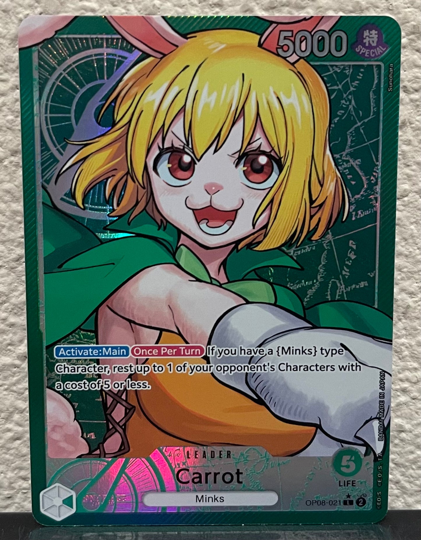 One Piece TCG Carrot OP08-021