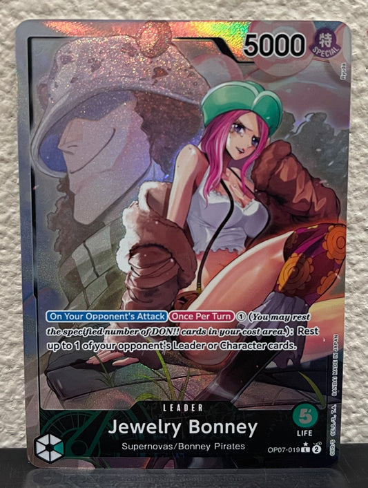 One Piece TCG Jewelry Bonney OP07-019