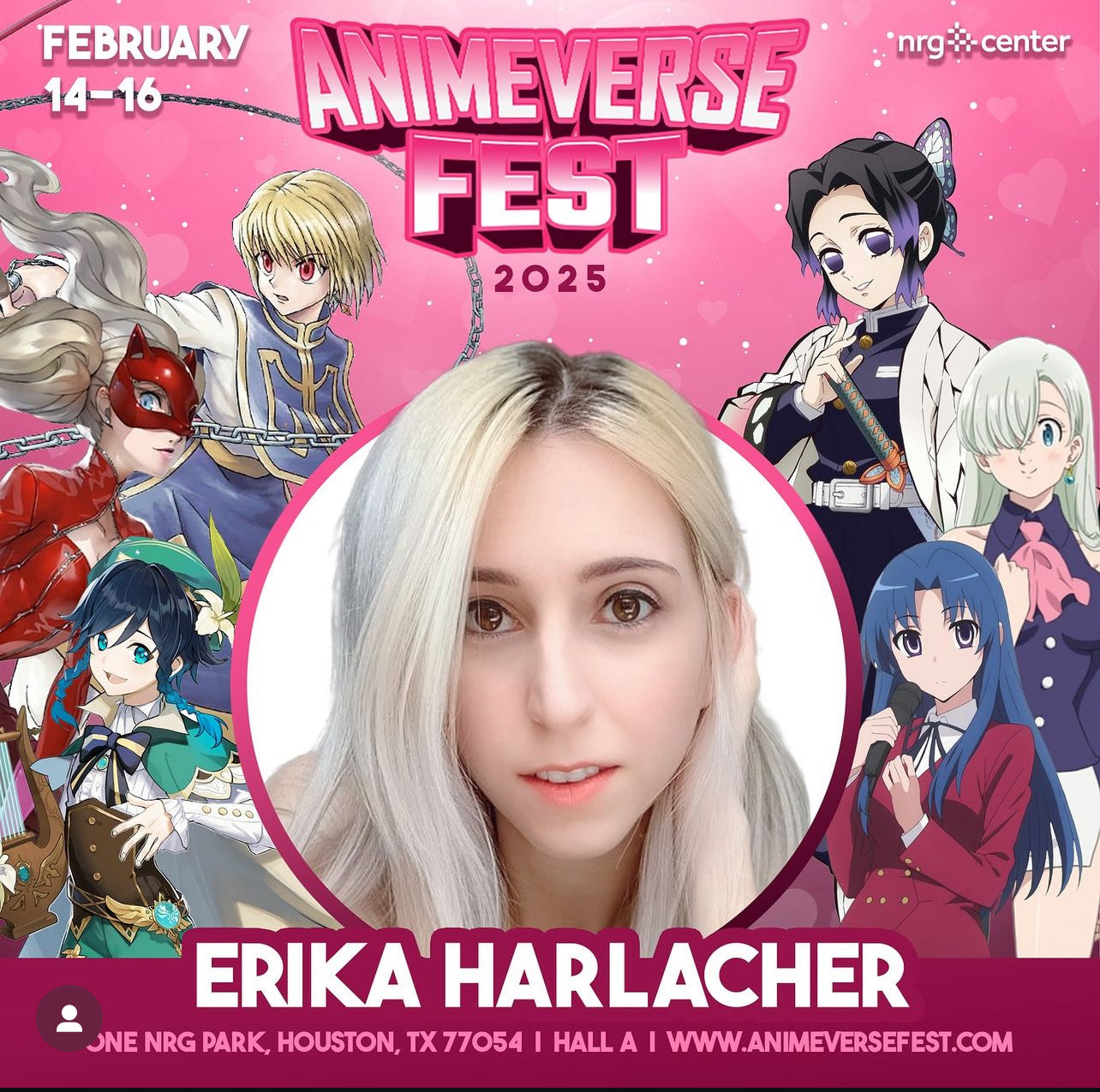 Erika Harlacher Autograph/Quote