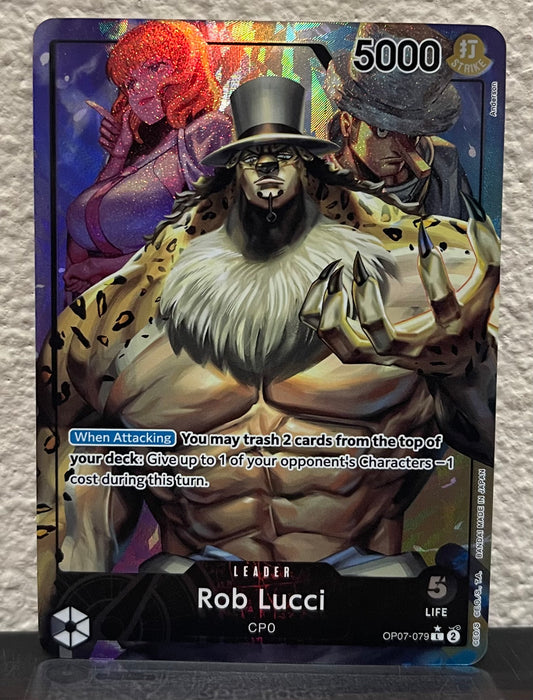 One Piece TCG Rob Lucci OP07-079