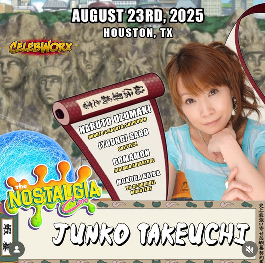 Junko Takeuchi Autograph