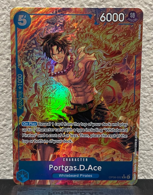 One Piece TCG Portgas.D.Ace OP08-052