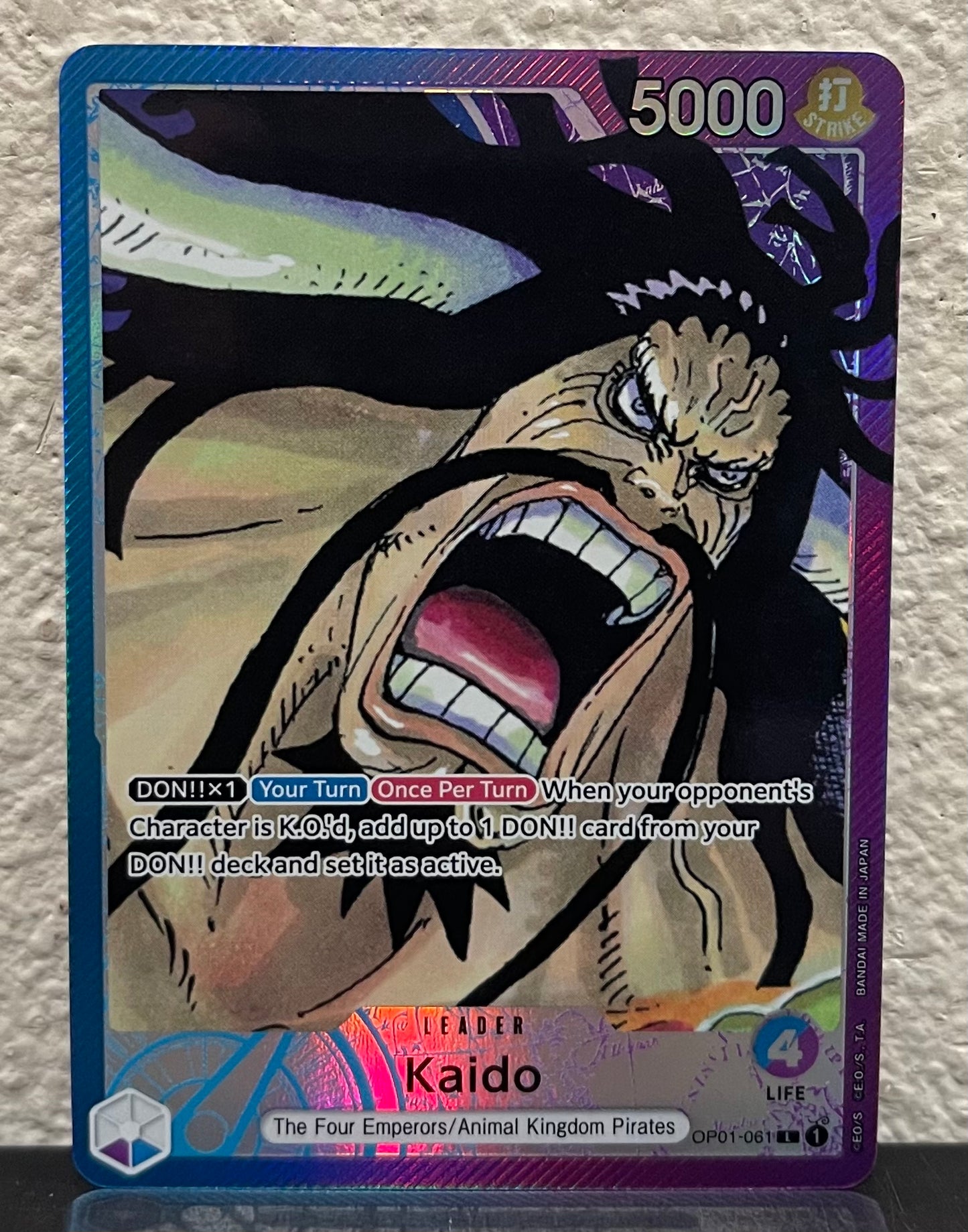 One Piece TCG Kaido OP01-061