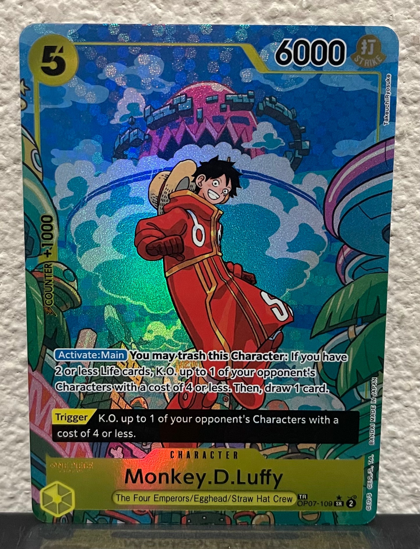 One Piece TCG Monkey.D.Luffy OP07-109